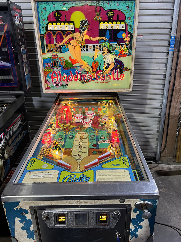 Bally Aladdin’s castle rebuild